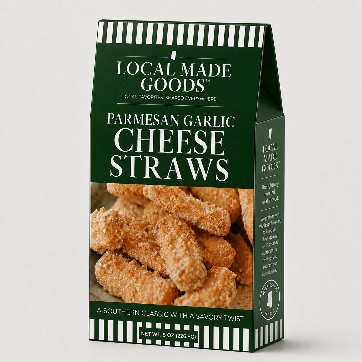 Parmesan Garlic Cheese Straws 8 oz