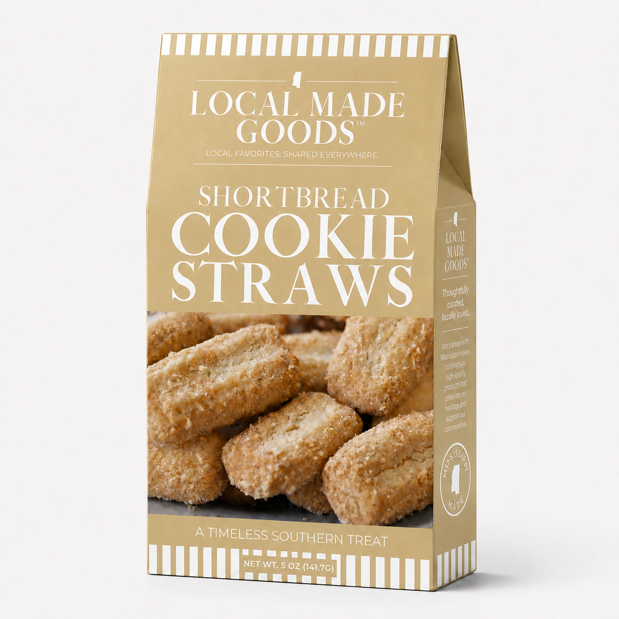 Shortbread Cookie Straws 5 oz