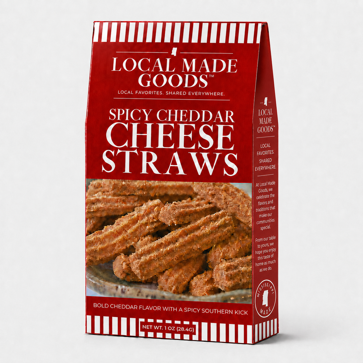 Spicy Cheddar Cheese Straws 1 oz
