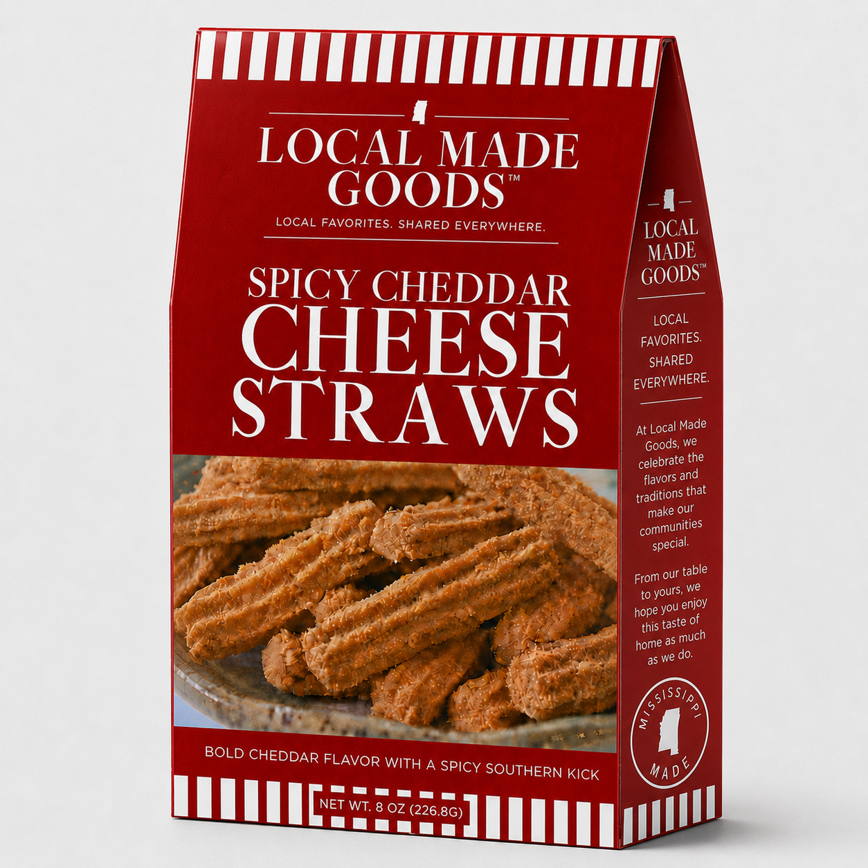 Spicy Cheddar Cheese Straws 8 oz